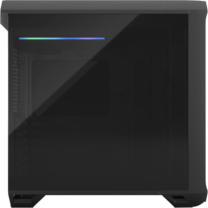 Fractal Design Torrent Compact Black - Dark Tint Tempered Glass Side Panels - Open Grille for Maximu