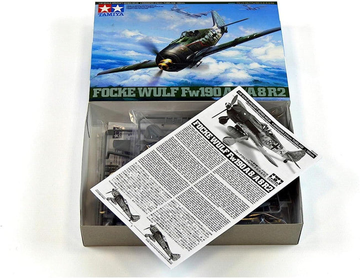 Tamiya 300061095 - 1:48 WWII Deutsche Focke Wulf Fw190 A-8/A-8R2