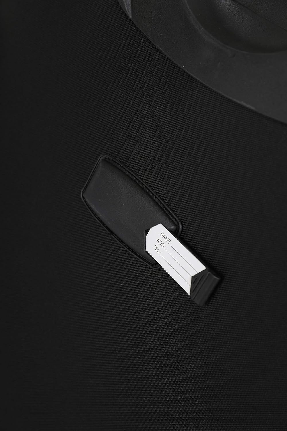 BEIBYE Kofferset Trolley Gepäckset Stoff Dehnungsfuge Koffer Reisekoffer (Schwarz)