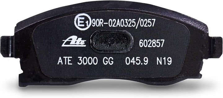ATE 13.0460-2857.2 Bremsbelagsatz, Scheibenbremse