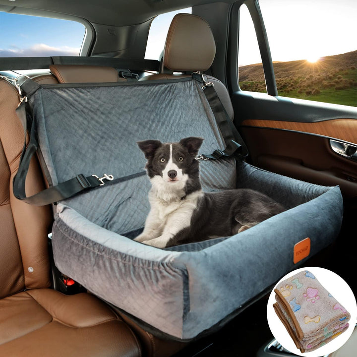Hundeautositz für grosse/mittelgrosse Hunde,Hundeauto-Reisebett,bequem und sicher;Mehrzweck-Design–k
