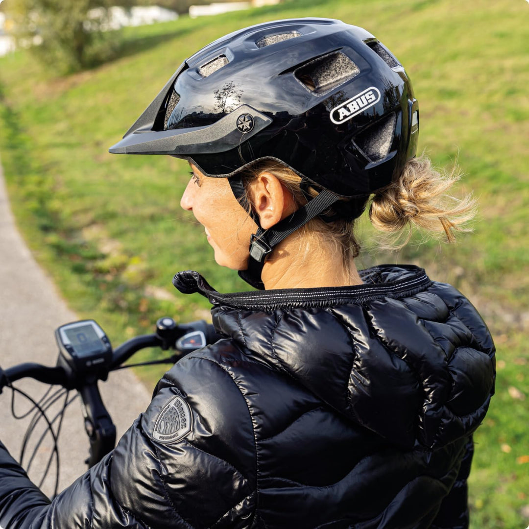 ABUS MTB-Helm MoTrip - robuster Fahrradhelm mit höhenverstellbarem Schirm für Mountainbiker - indivi