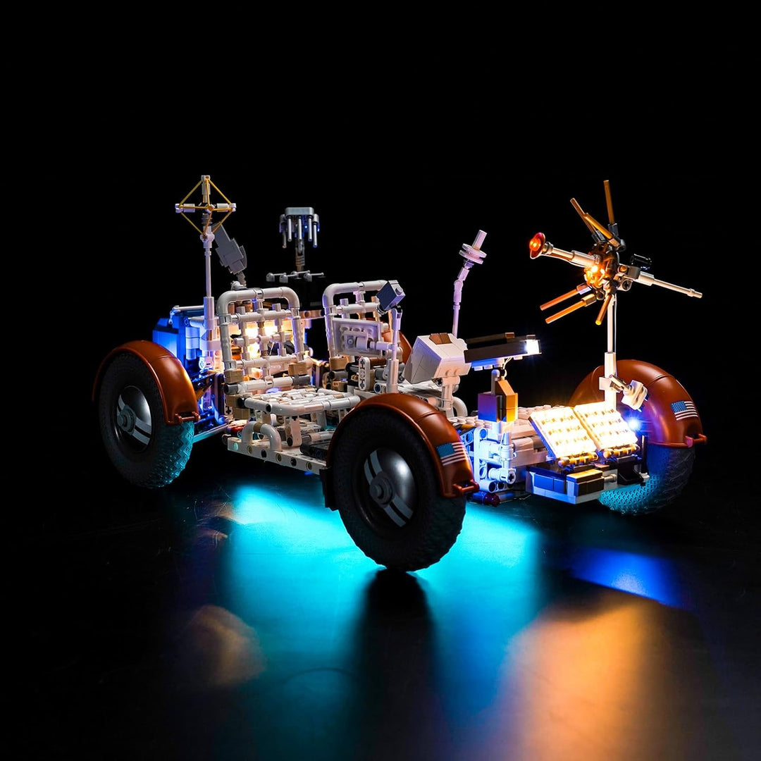 LocoLee Licht Kompatibel mit Lego 42182 Technic NASA Apollo Lunar Roving Vehicle (LRV), Nur Lichter