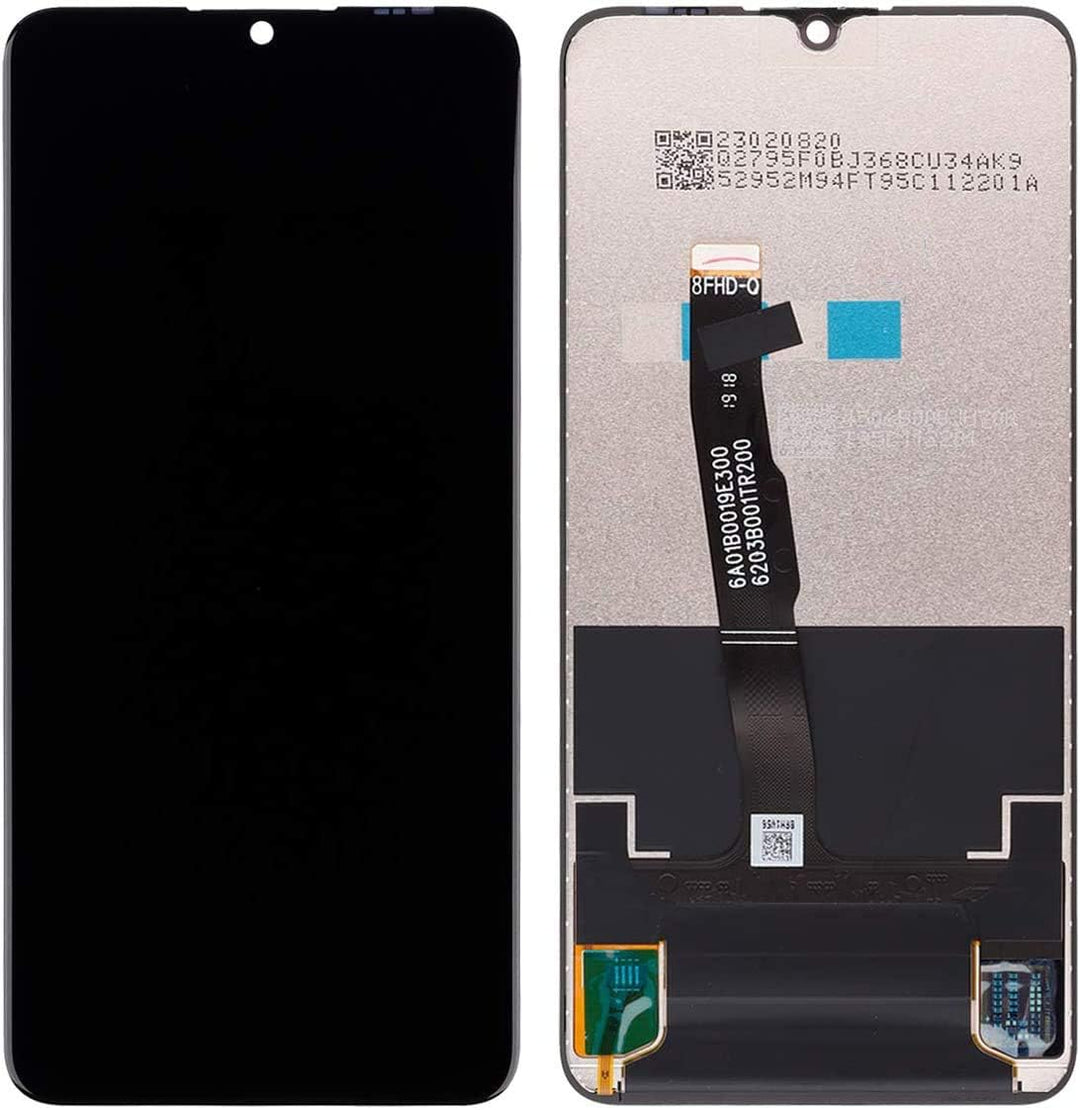 Xlhama LCD-Touchscreen Kompatibel für Huawei P30 Lite Schwarz Komplett Montierte Ersatzreparaturwerk