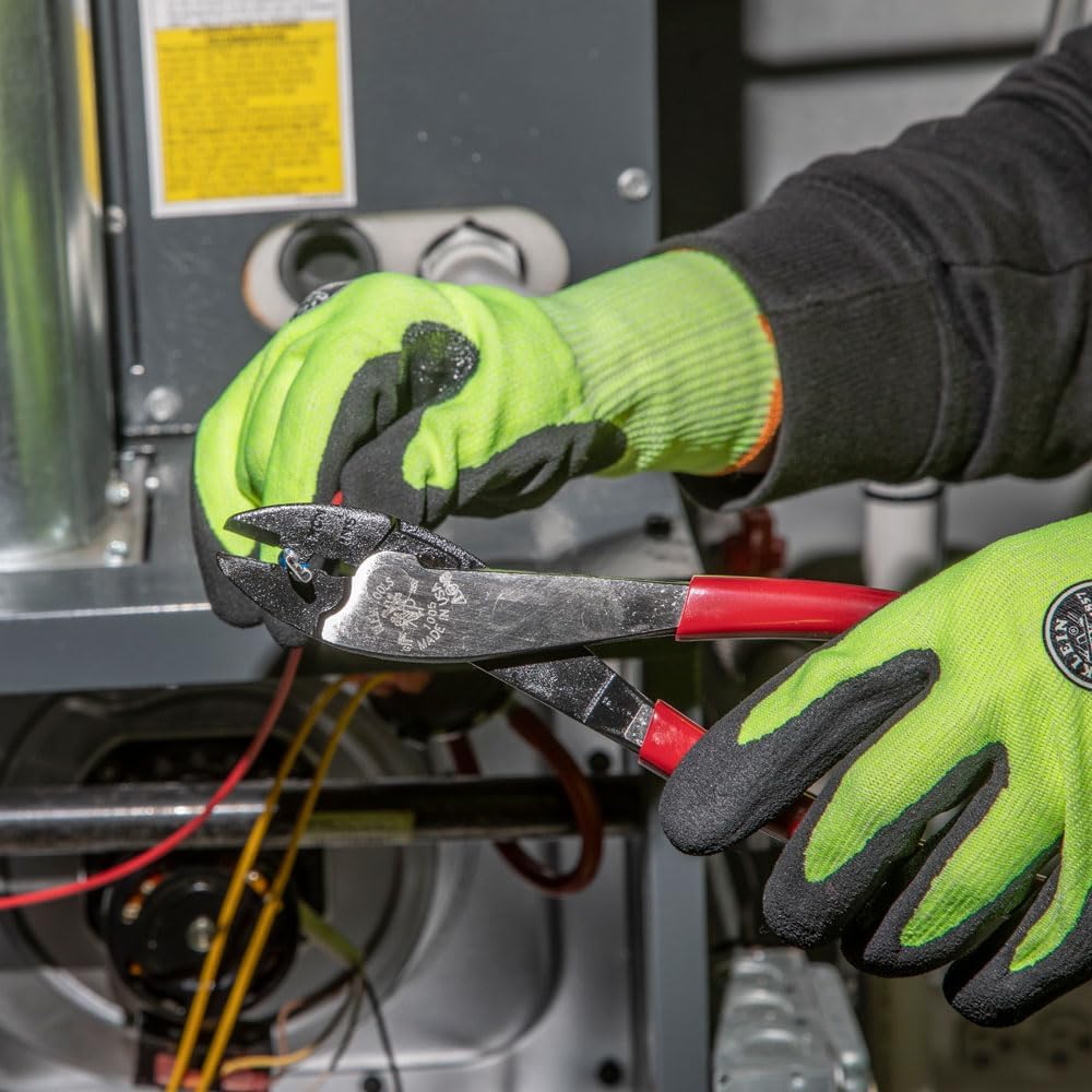 Crimp- und Schneidwerkzeug für isolierte und nicht isolierte Terminals, 9-3/4 Zoll Klein Tools 1005