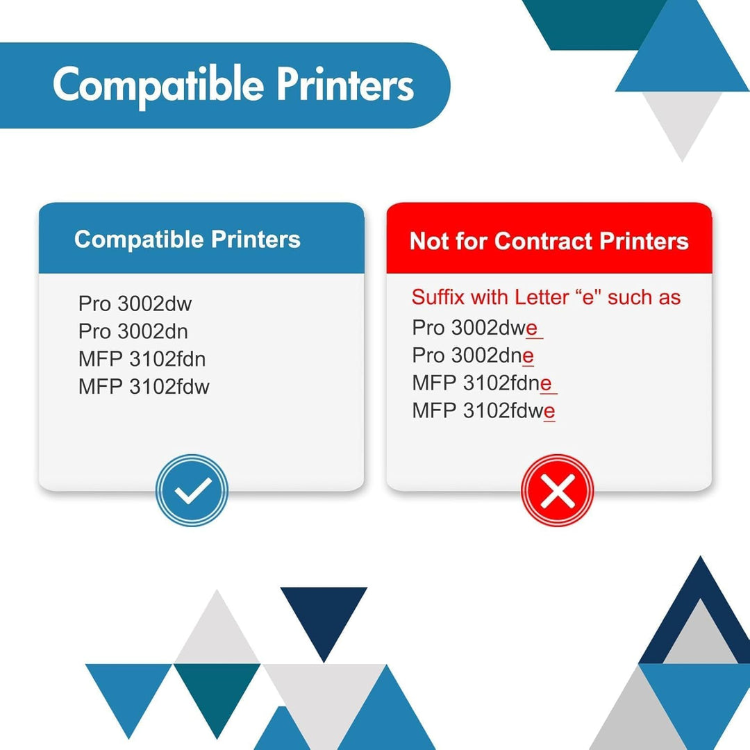 139A 139X Kompatibel für HP 139A 139X W1390A W1390X Laserjet Pro 3002dw 3002dn MFP 3102fdn 3102fdw 3