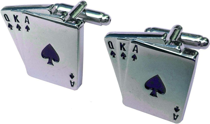 Miniblings Spielkarten Skat Poker Manschettenknöpfe - Handmade I Manschettenknopf Cufflinks Hemdknöp