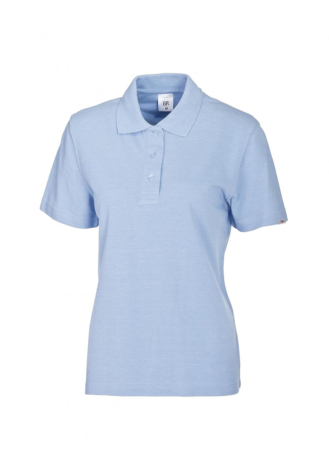 BP 1648-181-11-S Poloshirt für Frauen, 1/2 Ärmel, Polokragen mit Knopfleiste, 64 cm, 220,00 g/m² Sto