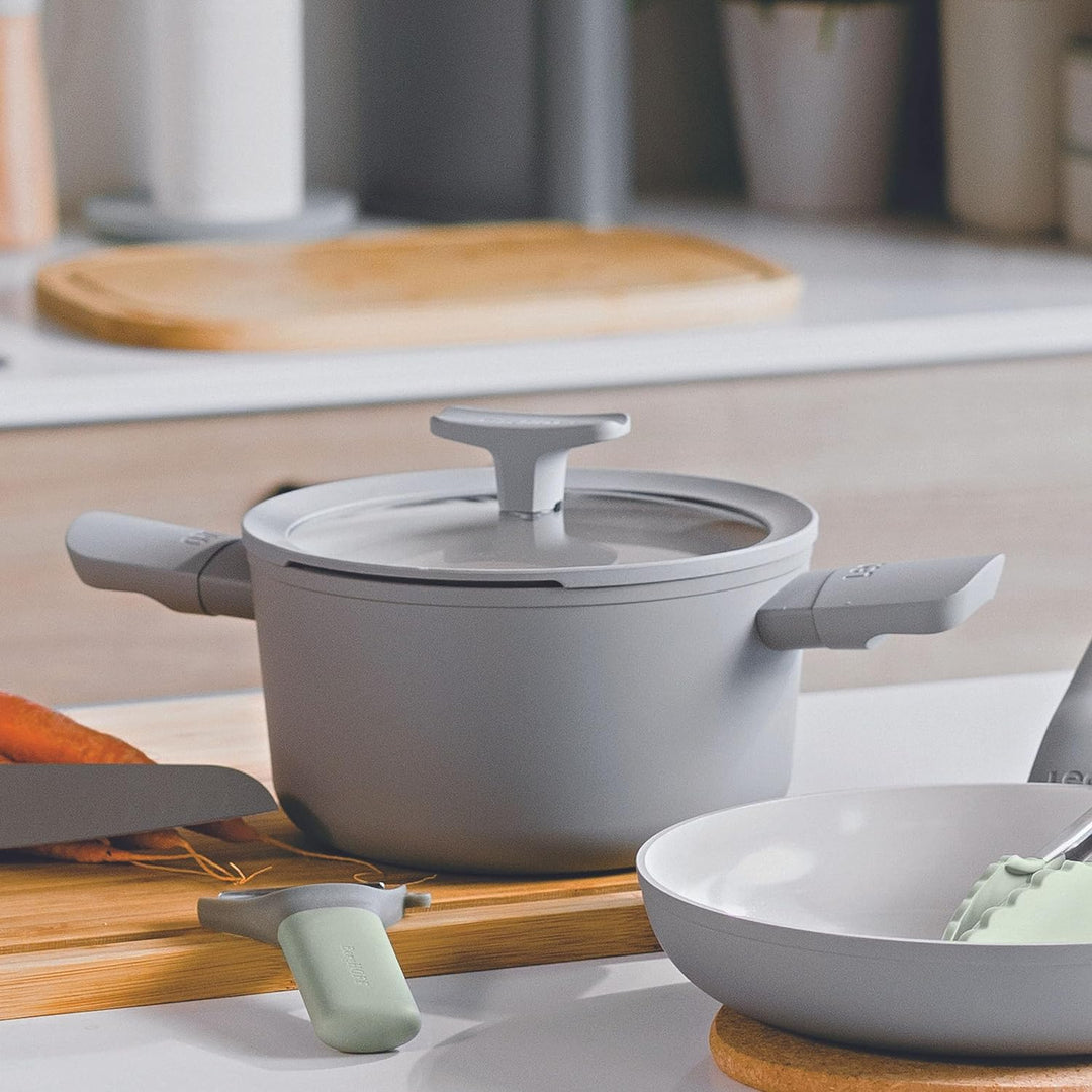 BergHOFF Leo Kochtopf mit Deckel Balance Moonmist 20 cm - Leo
