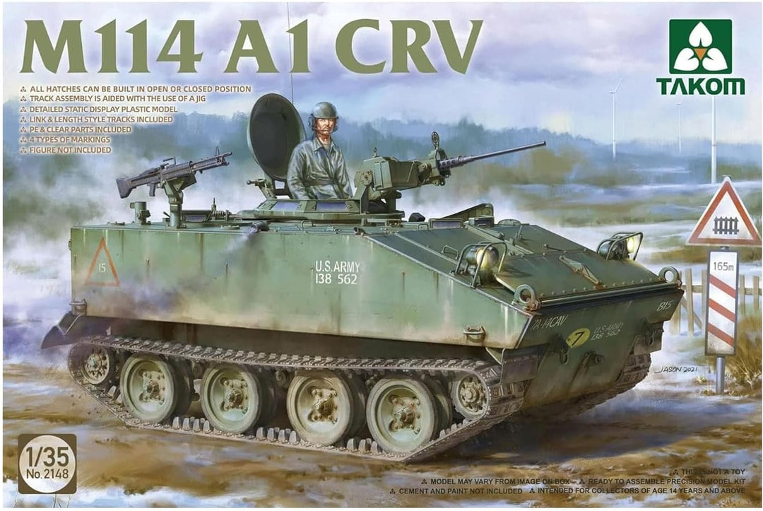 Takom 2148 TAK2148 M114 A1 CRV - Massstab 1:35 - Modellbau