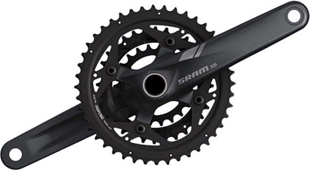 Sram Crank Kurbelgarnitur 9-fach Schwarz, 9-fach Schwarz
