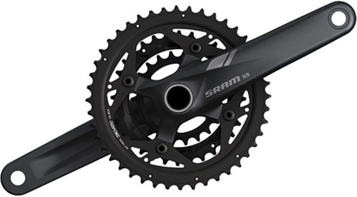 Sram Crank Kurbelgarnitur 9-fach Schwarz, 9-fach Schwarz