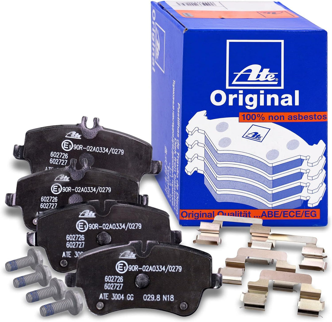 ATE Bremsenset Vorderachse inkl. Bremsscheiben Ø 288 mm Belüftet und Bremsbeläge + Verschleisskontak