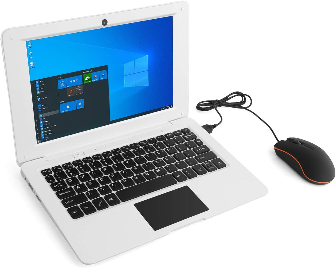 Bigmac Windows 10 Computer Laptop Mini 10,1 Zoll 32 GB ultradünnes und leichtes Netbook Intel Quad C