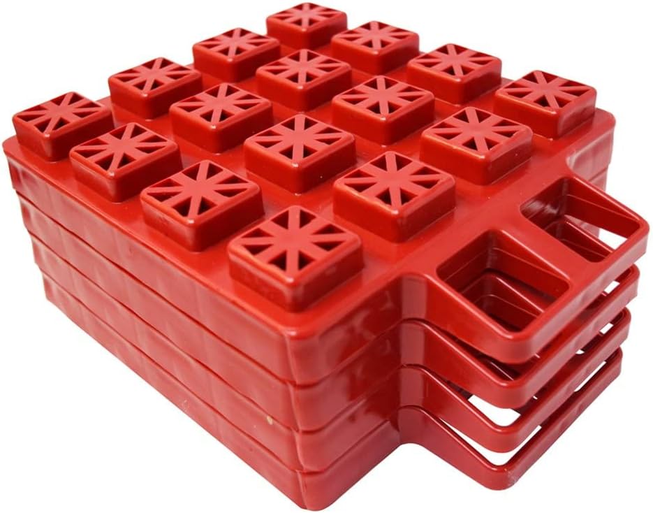 Valterra A10-0916 Stacker, (Pack of 4) , Red 4 Stück, 4 Stück