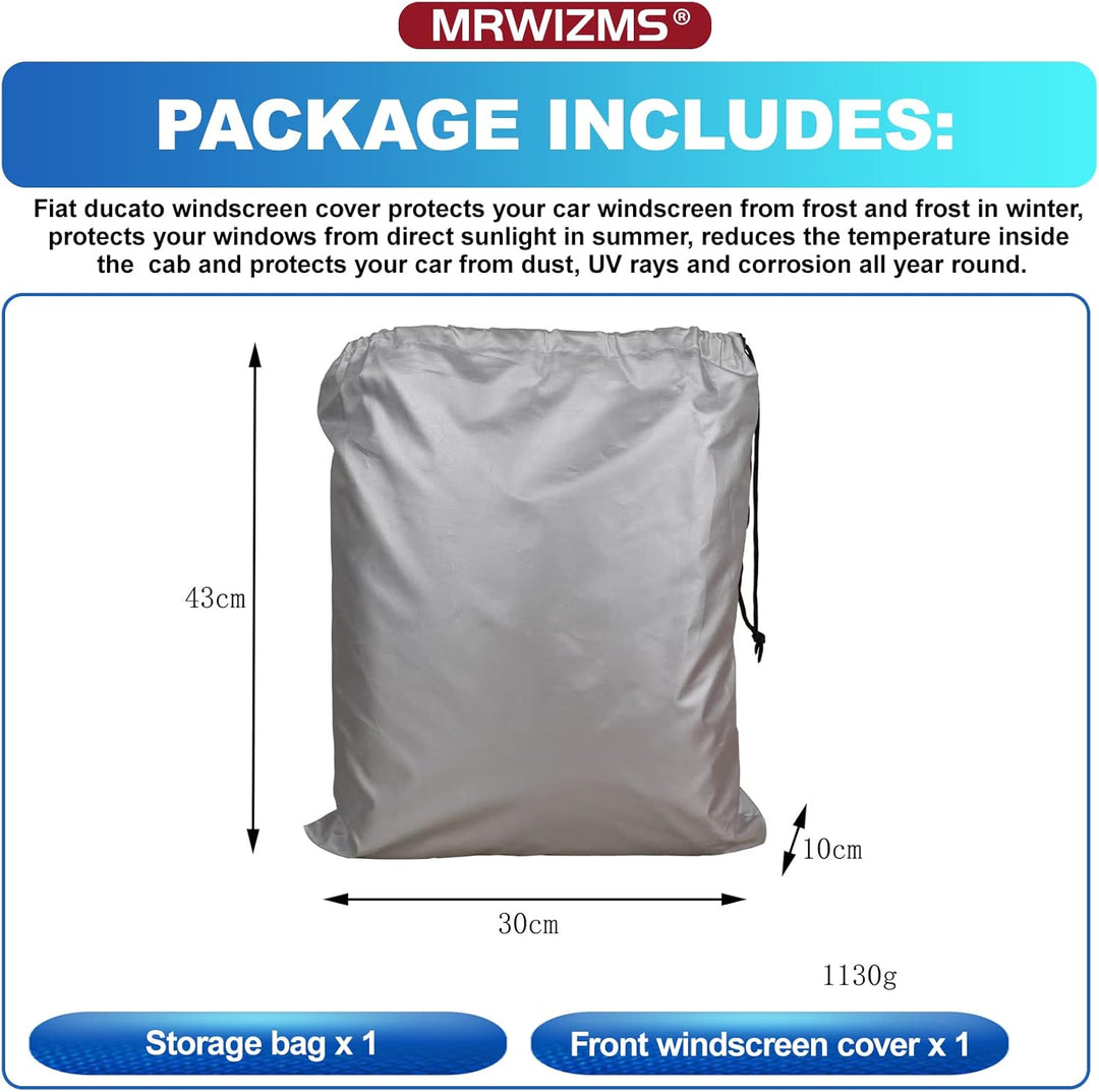 Mercedes Sprinter 2019-2023 Sonnenschutz Frontscheibe, Windschutzscheibenabdeckung, Passend für Merc