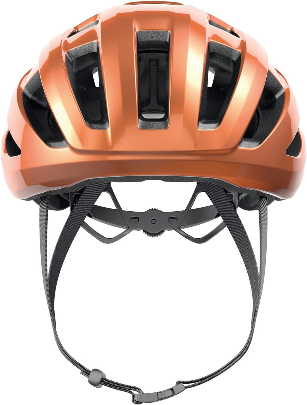 ABUS Rennradhelm PowerDome - leichter Fahrradhelm mit cleverem Belüftungssystem und aerodynamischem