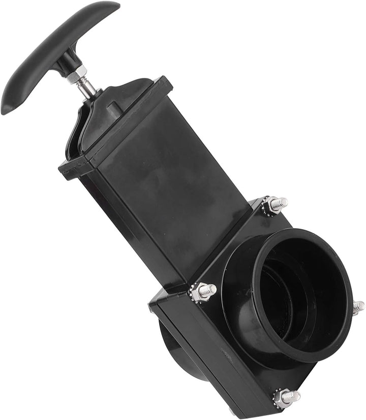 aqxreight Ablassventil, 50 Mm RV-Ablassventil Dump Waste Sewer ABS-Ventil für Outdoor-Zubehör für Ca