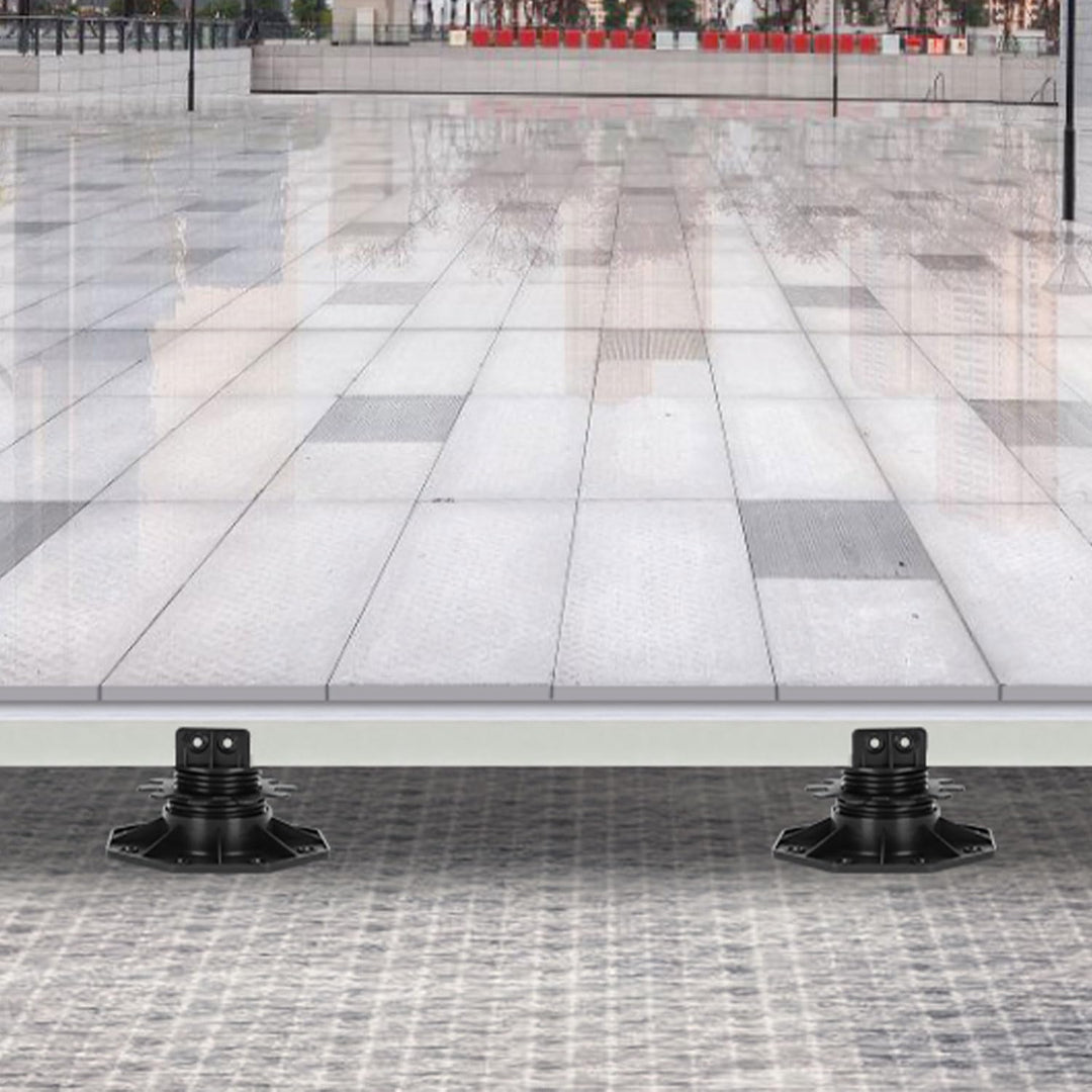 Ansobea Stelzlager Höhenverstellbar 10 Stück, Terrassenlager 30-60mm Stelzenlager Terrasse Verstellb