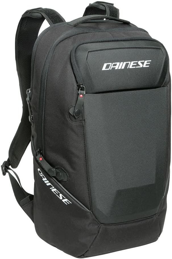 Dainese - D-Essence Backpack, Schwarzer Motorrad Rucksack, 22.2L Reiserucksack, Praktisch, Geräumig
