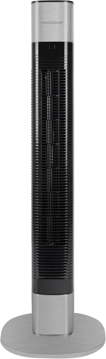 ProfiCare Turm-Ventilator PC-TVL 3068 Tower-Ventilator mit Multifunktions-Fernbedienung, LED-Display