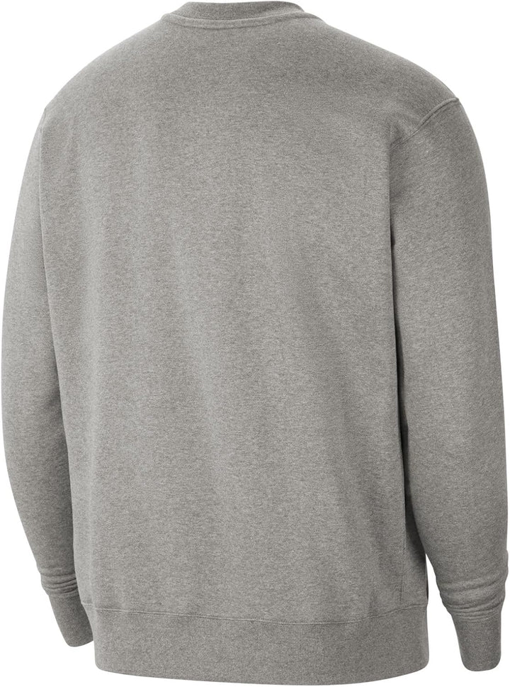 Nike Men's M Nk FLC Park20 Crew Sweatshirt Dark Grey Heather/Black XL Einfarbig, Dark Grey Heather/B