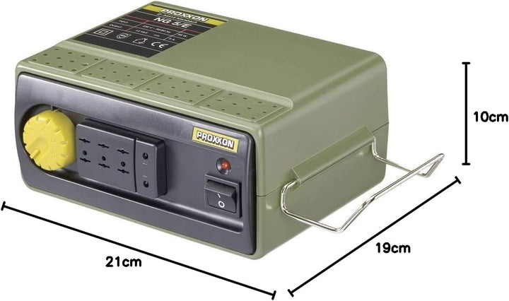 Proxxon 28704 MICROMOT Netzgerät NG 5/E mit 3 Anschlussbuchsen 12 Volt 5 Ampere