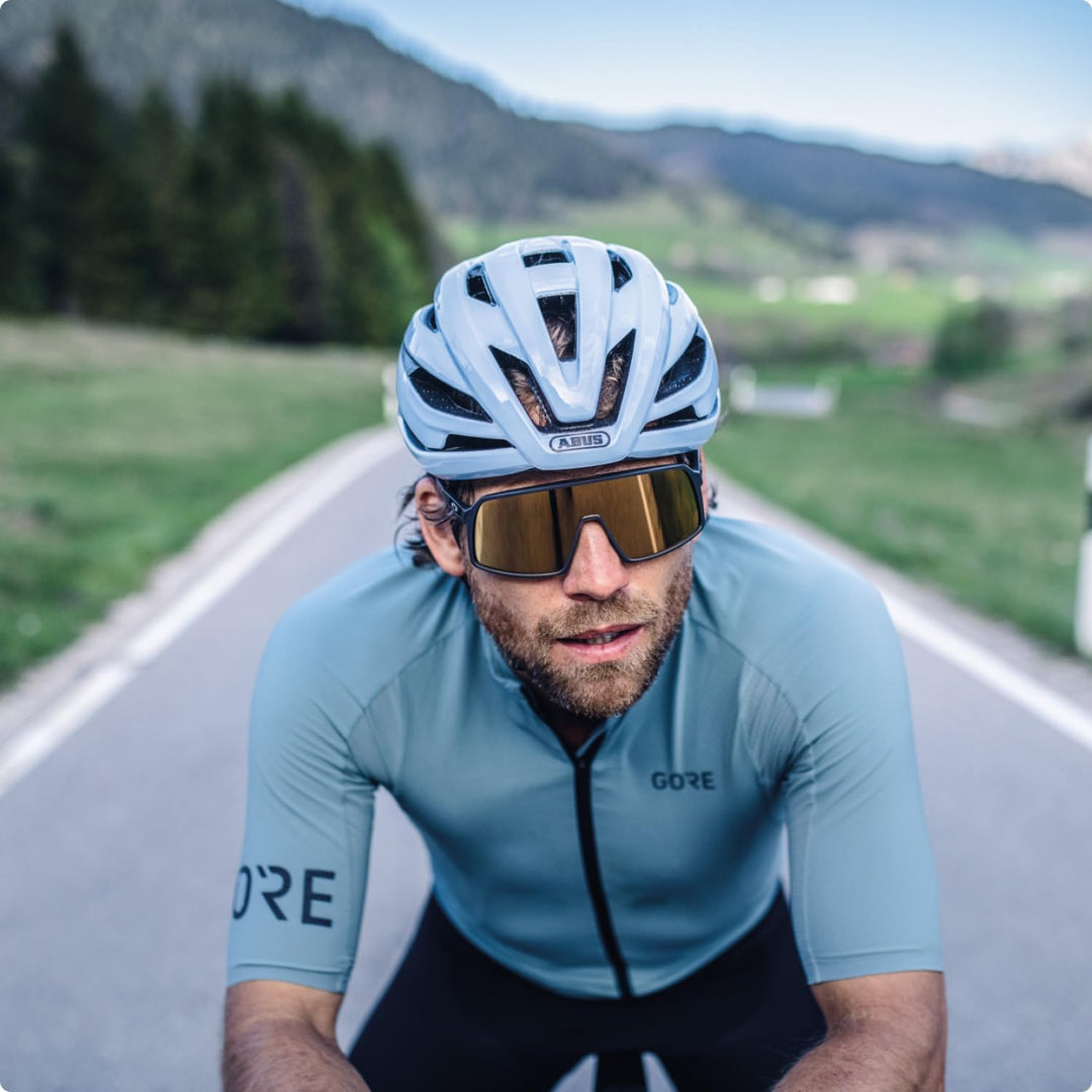 ABUS Rennradhelm StormChaser - Leichter und komfortabler Fahrradhelm für professionellen Radsport fü