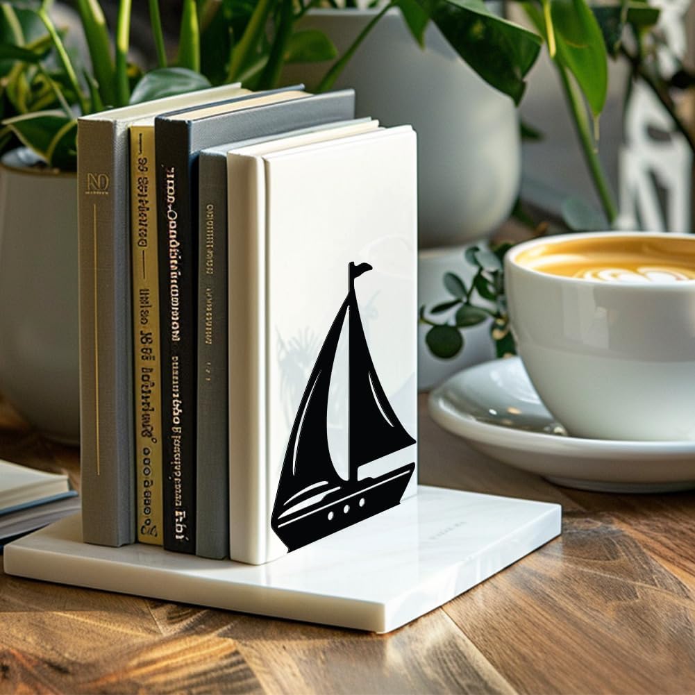 Peacoblue BuchstüTzen-Halter Aus Metall füR Dekorative Regale, 13.5 X 11 X 18 cm, Modern, Kreativ Ro