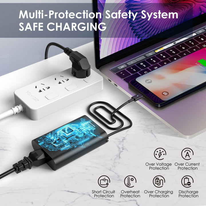 65W USB C Laptop Ladekabel für Dell Latitude 3340 3440 3540 5340 5420 5430 5440 5530 5540 7330 7340