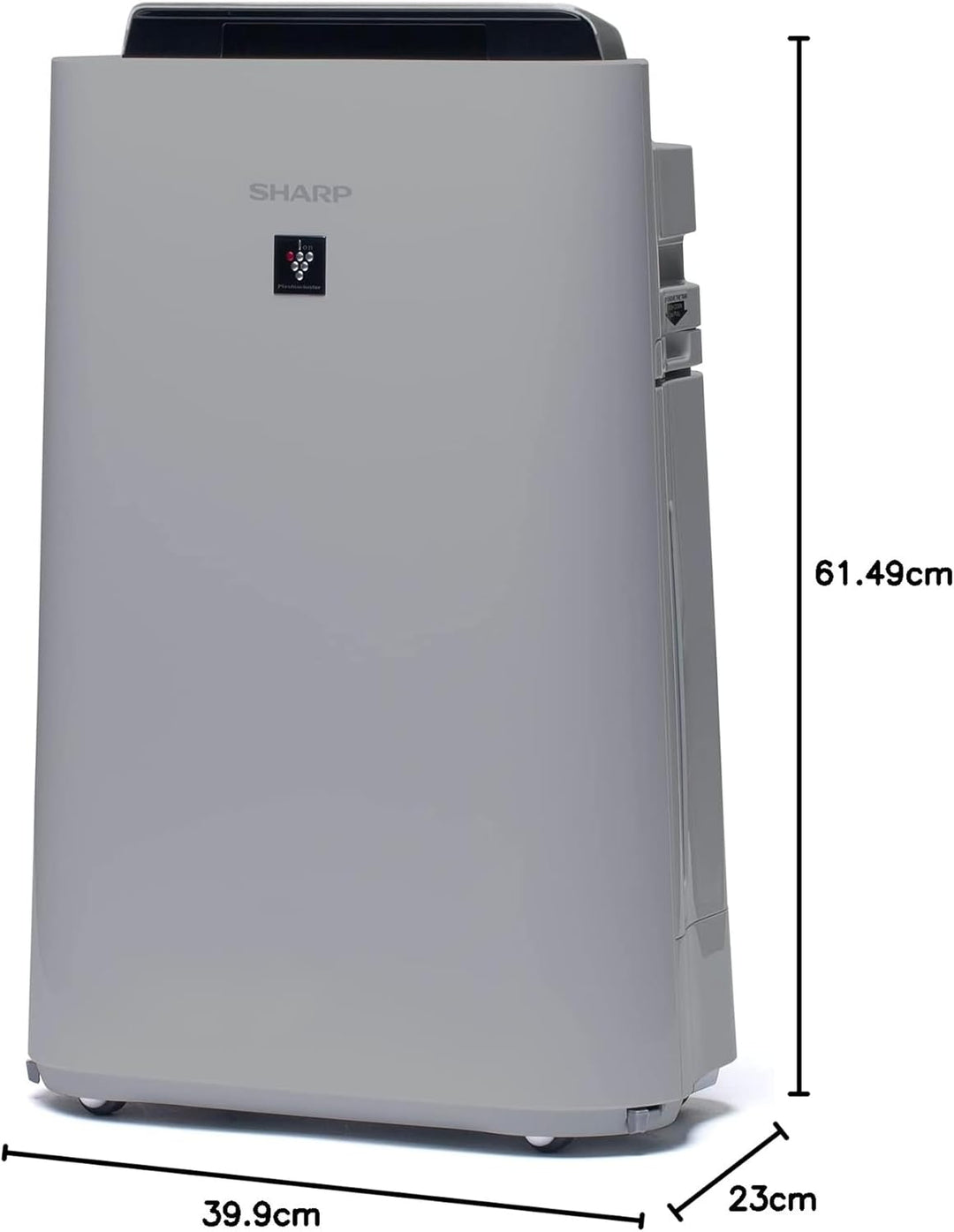 SHARP UA-HD50E-L Luftreiniger (mit Befeuchtungsfunktion, Verbesserung der Luftqualität, Ideal für Al