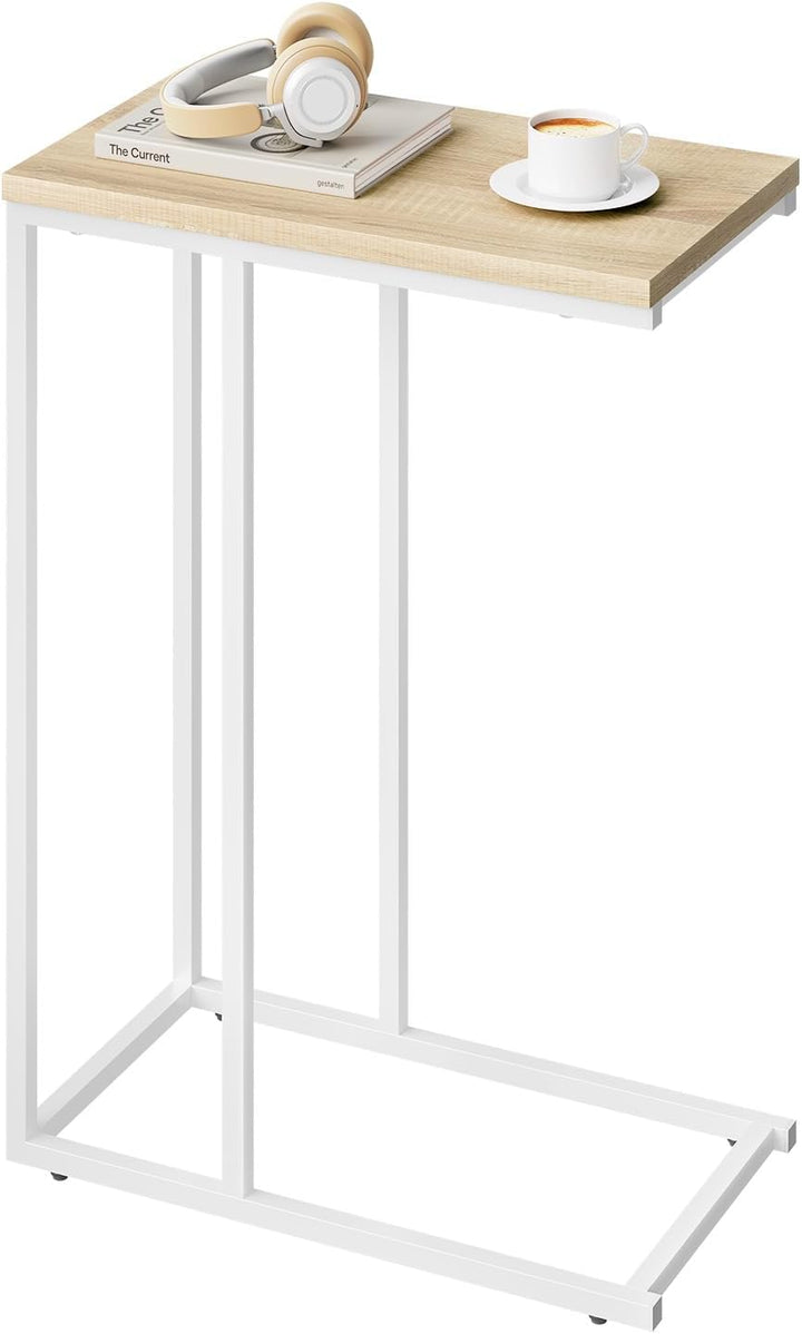 WOLTU® Beistelltisch Kaffeetisch Couchtisch Sofatisch Nachttisch Betttisch Laptoptisch, Gestell aus