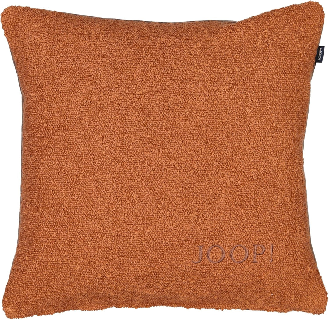 JOOP! Kissenhülle TOUCH | 50 kupfer - 40 x 40 Braun 40x40, Braun 40x40