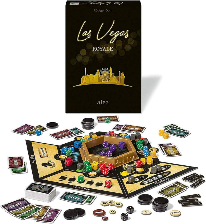 Ravensburger 26918 - Las Vegas Royale, Strategiespiel für 2-5 Spieler, Alea Spiele, Würfelspiel ab 1