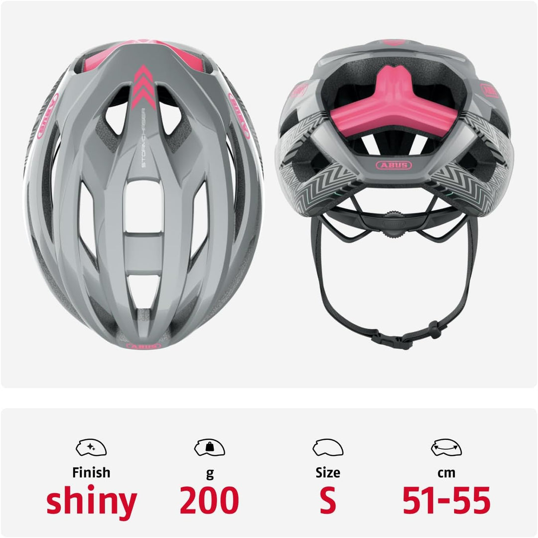 ABUS Rennradhelm StormChaser - Leichter und komfortabler Fahrradhelm für professionellen Radsport fü
