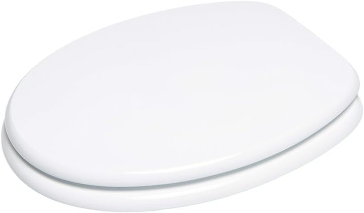 WC Sitz, viele einfarbige WC Sitze zur Auswahl, hochwertige und stabile Qualität aus Holz (Weiss), W