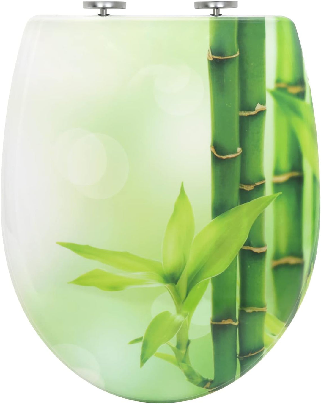 WOLTU Toilettendeckel mit Absenkautomatik Klodeckel WC Sitz Softclose antibakterielle Klobrille mit