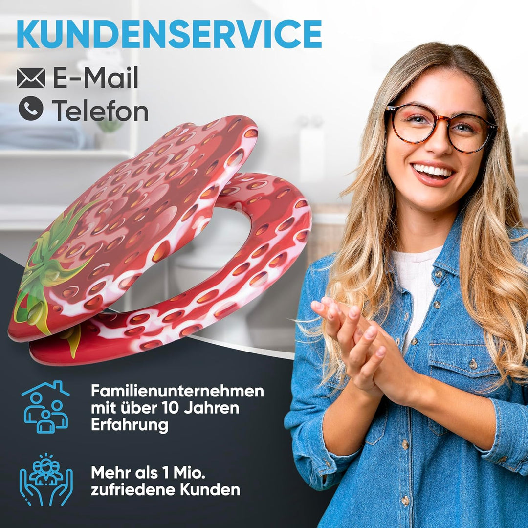 WC Sitz mit Absenkautomatik, viele schöne WC Sitze zur Auswahl, hochwertige und stabile Qualität aus