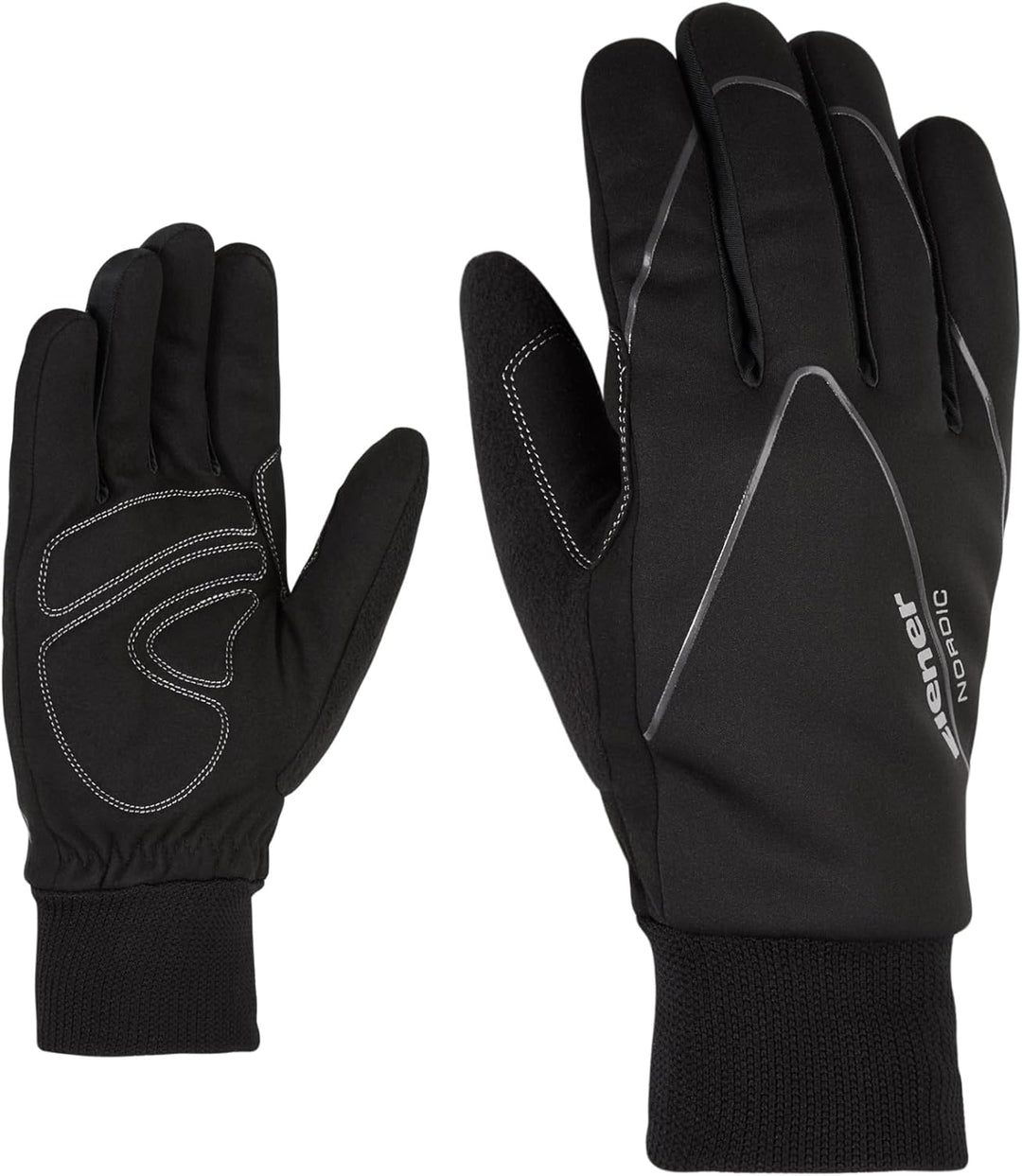 Ziener Herren Unico Langlauf/Outdoor/Funktions-Handschuhe 6 Schwarz, 6 Schwarz