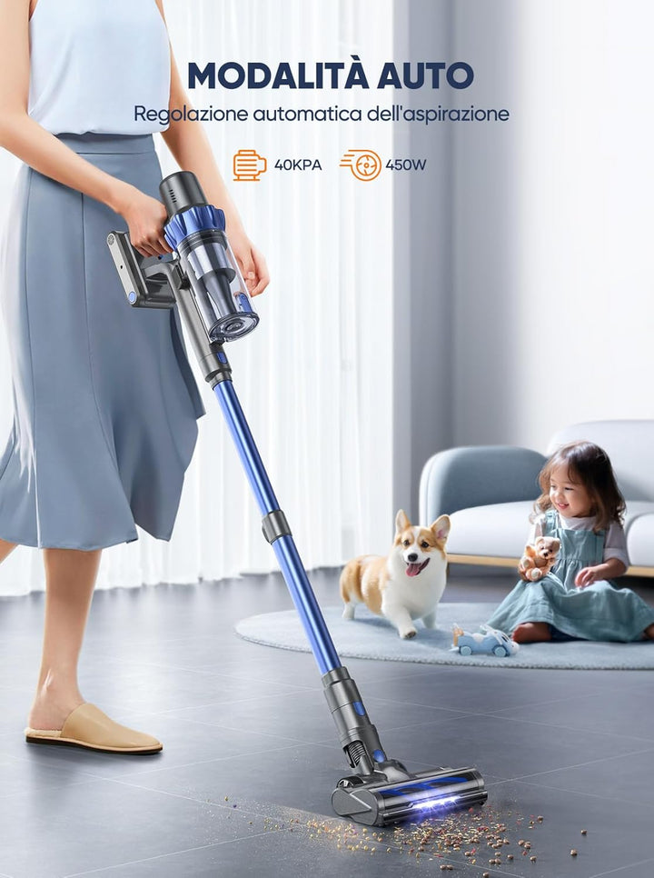 Ersatzakku für INTETURE BP10 Akku Staubsauger– Blau Version