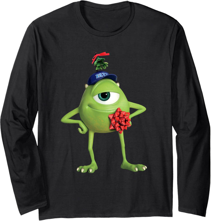 Disney PIXAR Monsters University Mistletoe Mike Holiday Langarmshirt