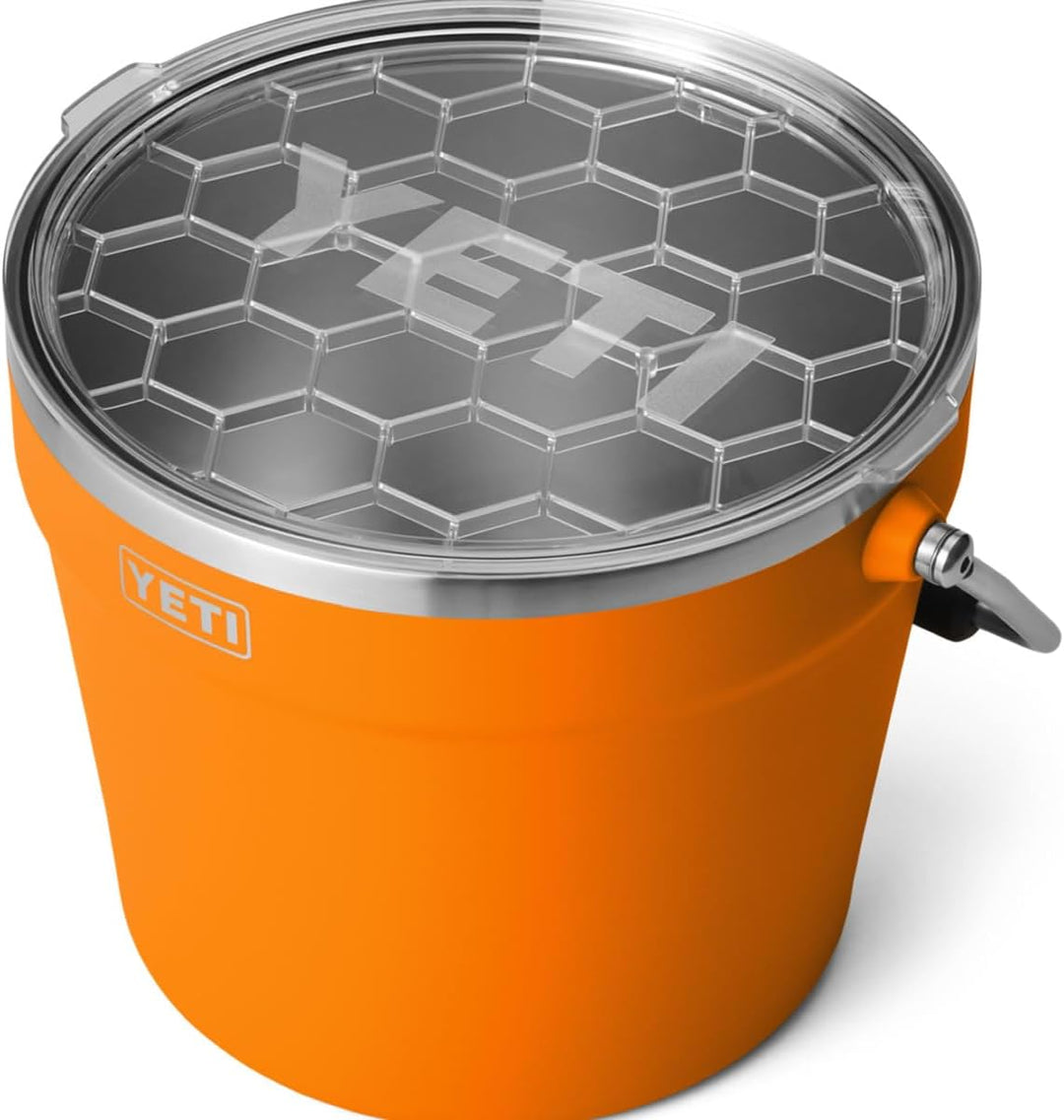 YETI Coolers Beverage Bucket Camping King Crab Orange, King Crab Orange
