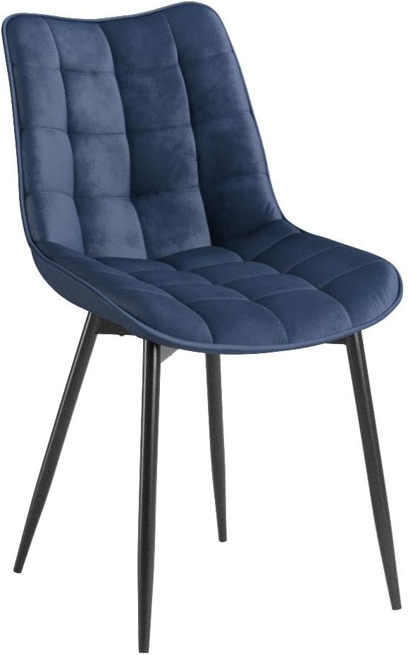 WOLTU 4 x Esszimmerstühle 4er Set Esszimmerstuhl Küchenstuhl Polsterstuhl Design Stuhl mit Rückenleh