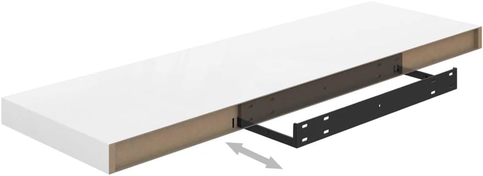 FIRBNUS 80x23,5x3,8 cm Floating Wall Shelf 4 STK. HĂ€ngeregal Regale Wandregale Regalboden Regal Hoch