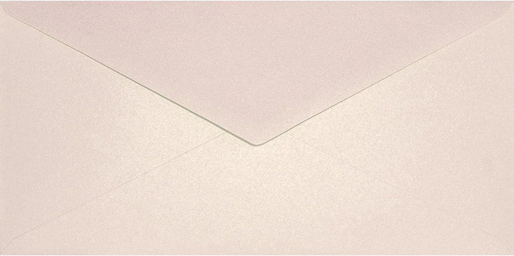 Netuno 100 Briefumschläge Perlmutt-Rose-Gold DIN lang 110x 220 mm 120g Aster Metallic Candy Pink Gol