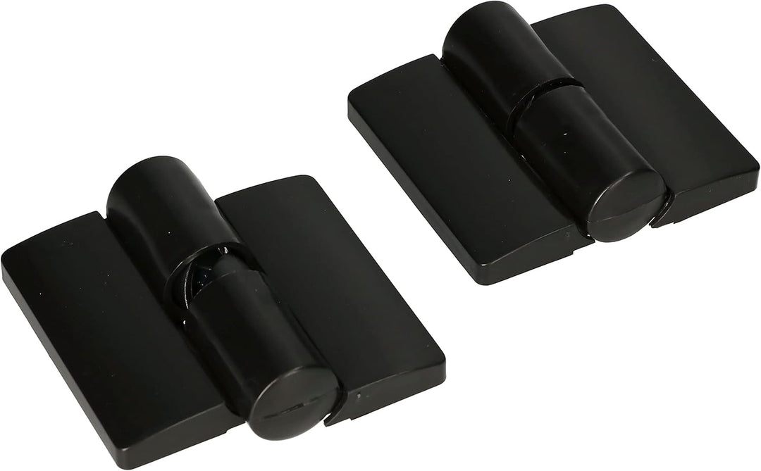 KOTARBAU® BESCHLÄGE FÜR WC-KABINEN/UMKLEIDEKABINEN SCHWARZ LINKS, Links