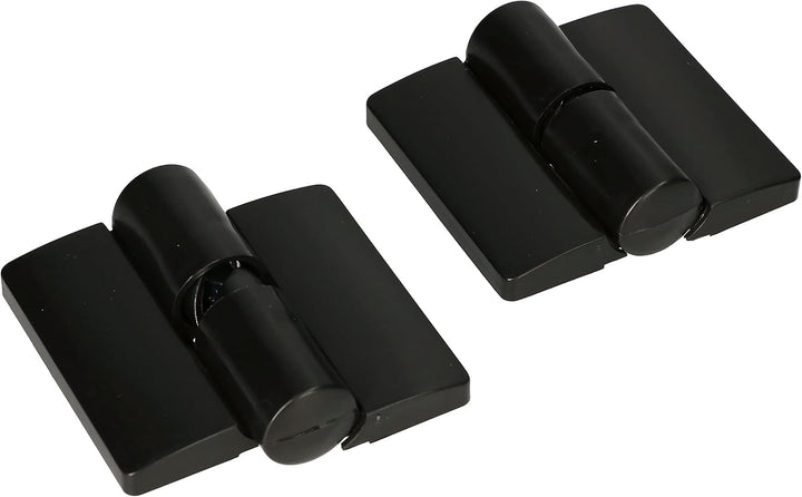 KOTARBAU® BESCHLÄGE FÜR WC-KABINEN/UMKLEIDEKABINEN SCHWARZ LINKS, Links