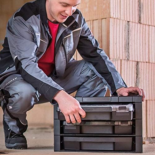 Bosch Sortimo i-Rack 3 Fach in Anthrazit für Werkzeugkoffer | Innovatives Transportsystem | Bosch We