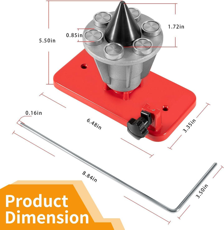 CTcar 339075B Präzisions-Messerauswuchtgerät, gleicht die Messer nach dem Schärfen aus. passend für