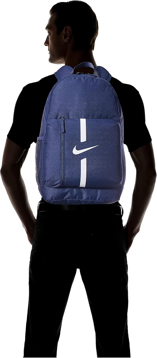 Nike Unisex Academy Team Fussballrucksack (1er Pack) Einheitsgrösse Midnight Navy/Black/White, Einhe